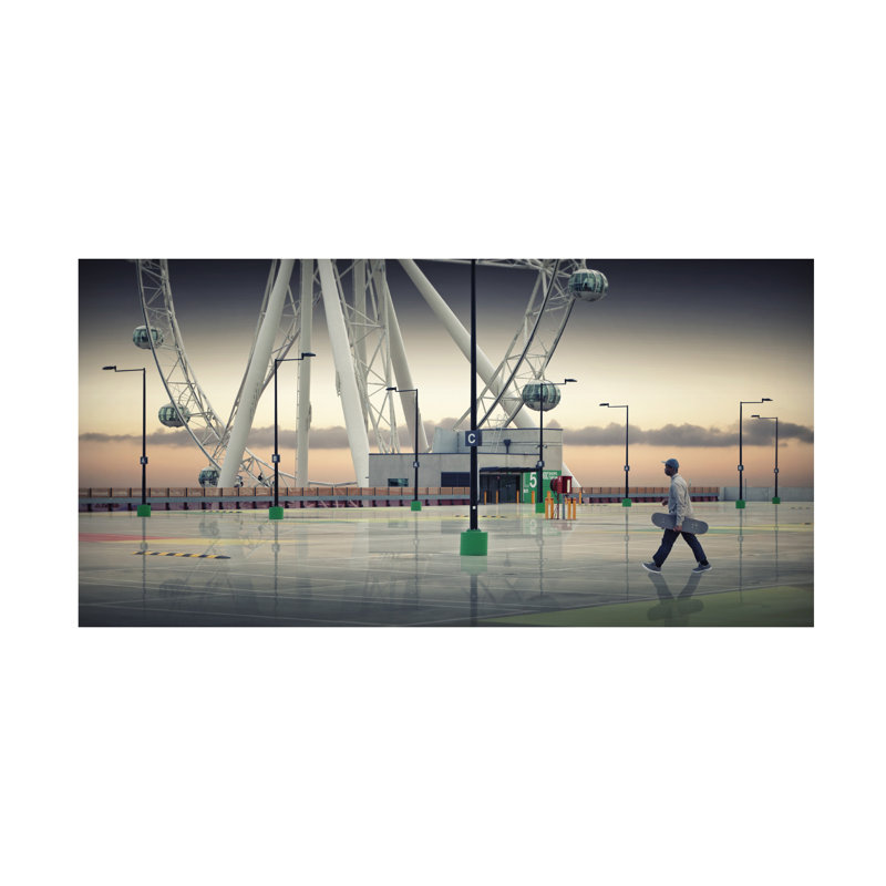 Art sur toile Adrian Donoghue, H 10 po x l 19 po