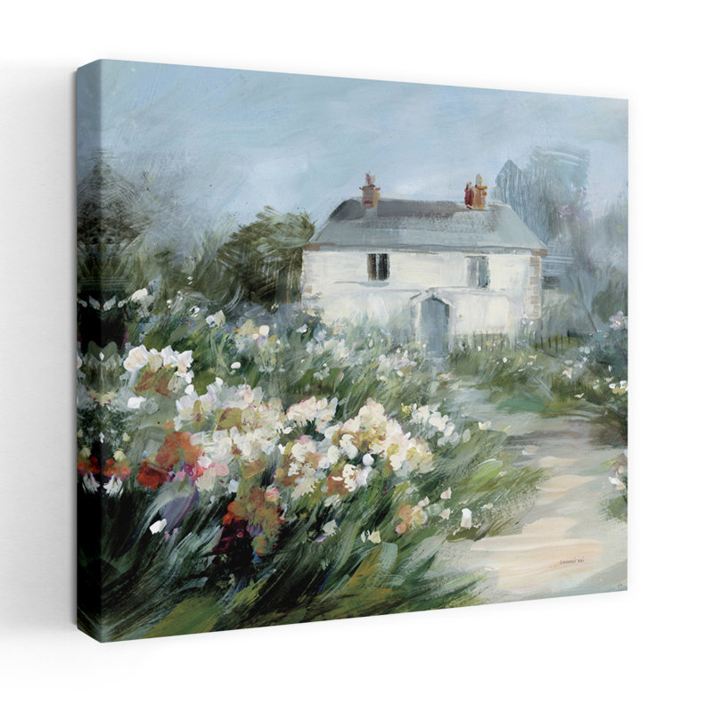 Garden View I, art floral, H 18 po x l 18 po
