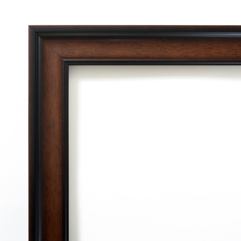 Roulston Wood Flat Wall Mirror, 35" H x 45" W
