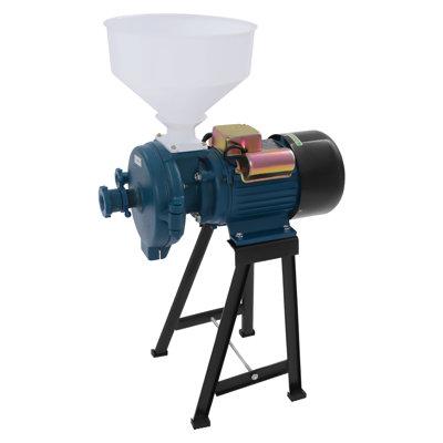 Moulin à grain électrique sec avec entonnoir 110V 2200W