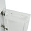 Meuble-lavabo de 30 pouces avec lavabo en céramique et beaucoup de rangement - le choix parfait pour les petites salles de bain