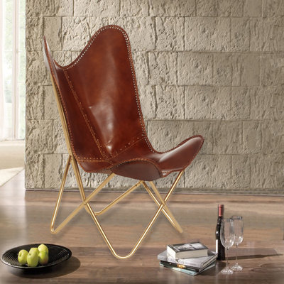 Méridienne 31,5 po Modern Brown