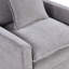 Chenille Fabric Upholstered Deep Single Seat Sofa Armchair For Reading, Relaxing And Enjoying Leisure Time In Living Room-2140122731