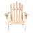 Brently Solid Wood Adirondack Chairs with Ottoman Set-97699808