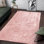Tapis chic à poils longs rose - Accent tendance et douillet
