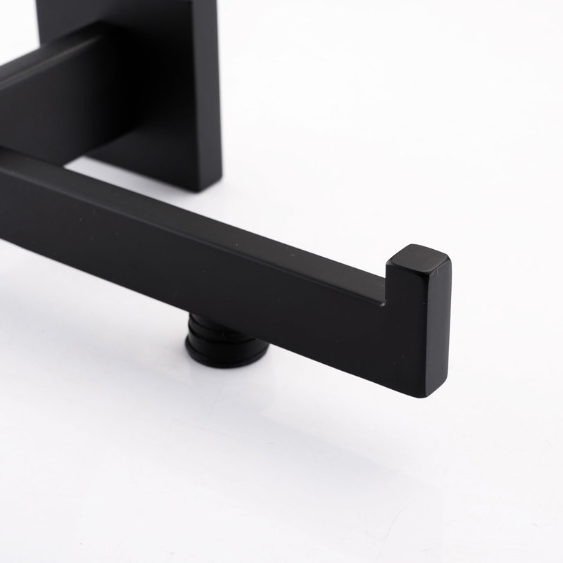 Matte Black Bathroom Accessories - 4 Pieces, Made Of 304 Stainless Steel, Rust-, Modern Style, Simple Installation For Various Areas Hardware Compilation Design, Effortless Multiple