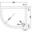 Bowmin Offset Quadrant Shower Enclosure - 1850 x 800 mm