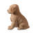 10" Golden Retriever Puppy Statue