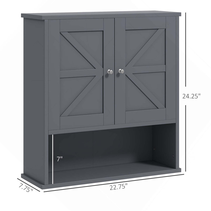Armoire à pharmacie Farmhouse, Gray
