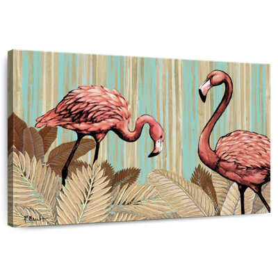 Flamant rose rétro Brampt