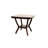 Solid Wood Counter Height Dining Table With Shelf - Modern Attraction
