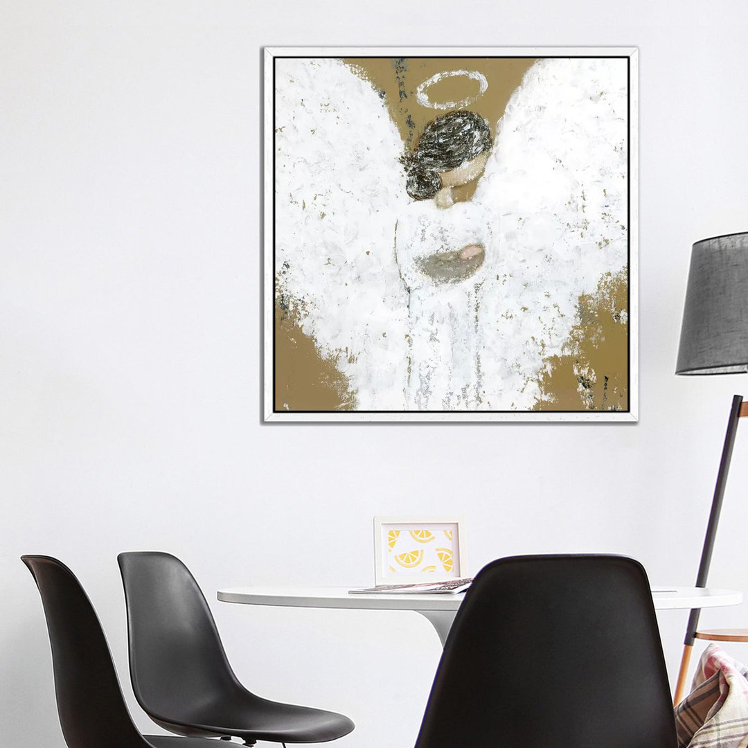 Heavenly Baby Angel by Ashley Bradley - Painting on Canvas