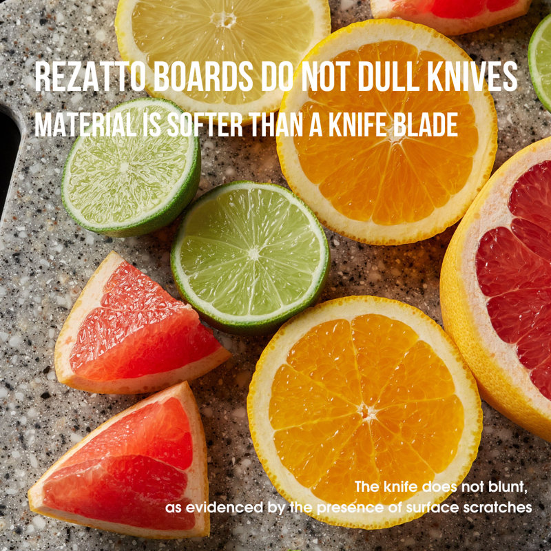 Antibacterial Cutting Boards REZATTO Nero RZT-09