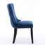  Demarco Luxury Velvet Upholstered Kitchen Dining Chairs-950621408-998588458-980542629