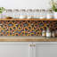 Ashwanth 30x30 cm Pvc Mosaic Sheet in Brown