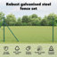 Vidaxl Chain Link Fence With Posts Steel-116797812-116797817