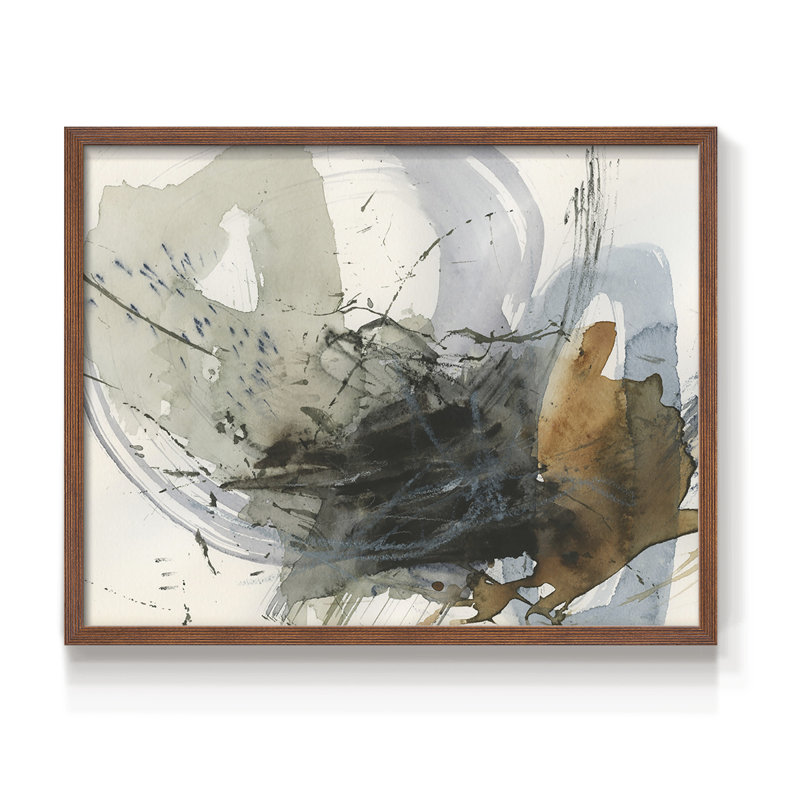 Orbital Burst I -Framed Print - Restickable
