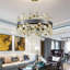 Purvis 10 - Light Drum Chandelier