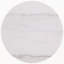 Ensemble de 2 tables basses rondes en marbre blanc
