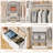 26.4"-152.4" W Closet System with Drawer and Bottom Rack
