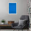 «Blue World» par Alex Dunn, reproduction d'art murale en bois encadrée-693375314-693375317