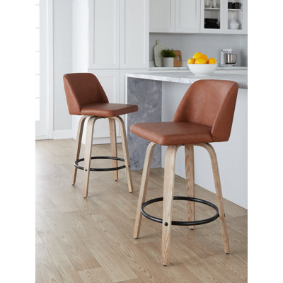 Tabouret de comptoir pivotant 24,25 po Arabelle