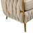 Misheel Velvet Barrel Chair with Ottoman-663396598