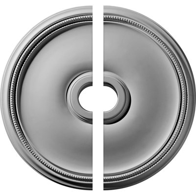 Endurathane Theia Ceiling Medallion, 24"OD x 3 5/8"ID x 1 3/4"P (Fits Canopies up to 6 3/4"), Factory Primed