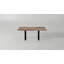 Table de salle à manger à tréteaux Genut