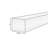 5 In. D X 7.25 In. W X 72 In. L Unfinished White Oak Wood Mantel-109341084-109341075