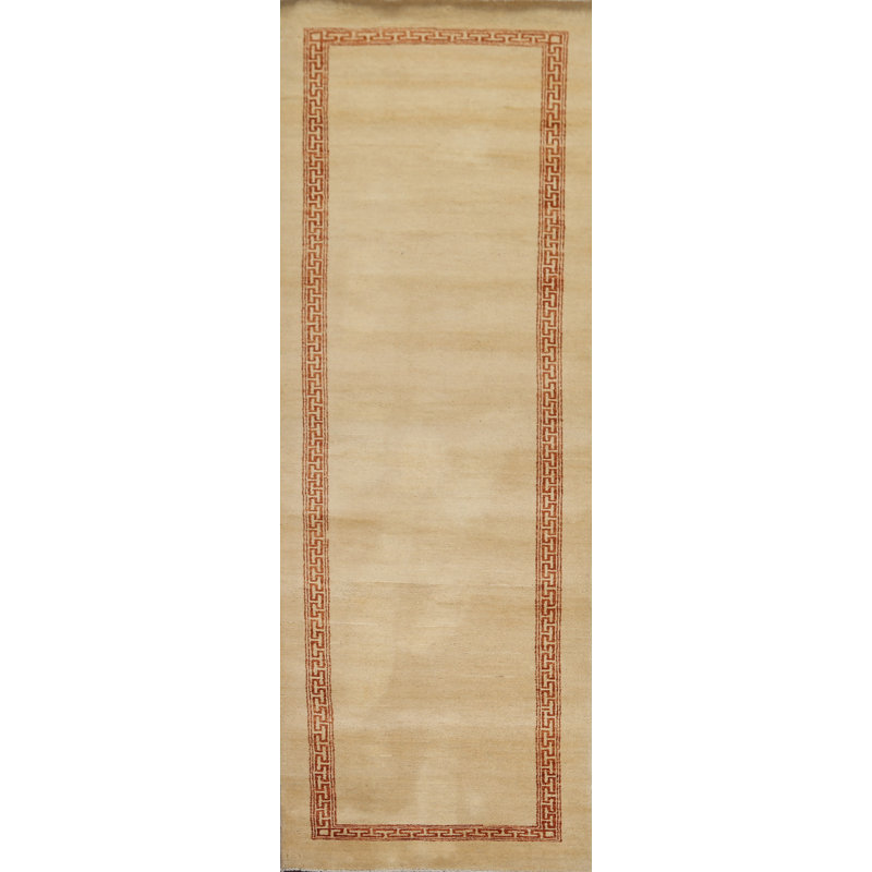 Tapis de couloir oriental en laine Gabbeh Kashkoli