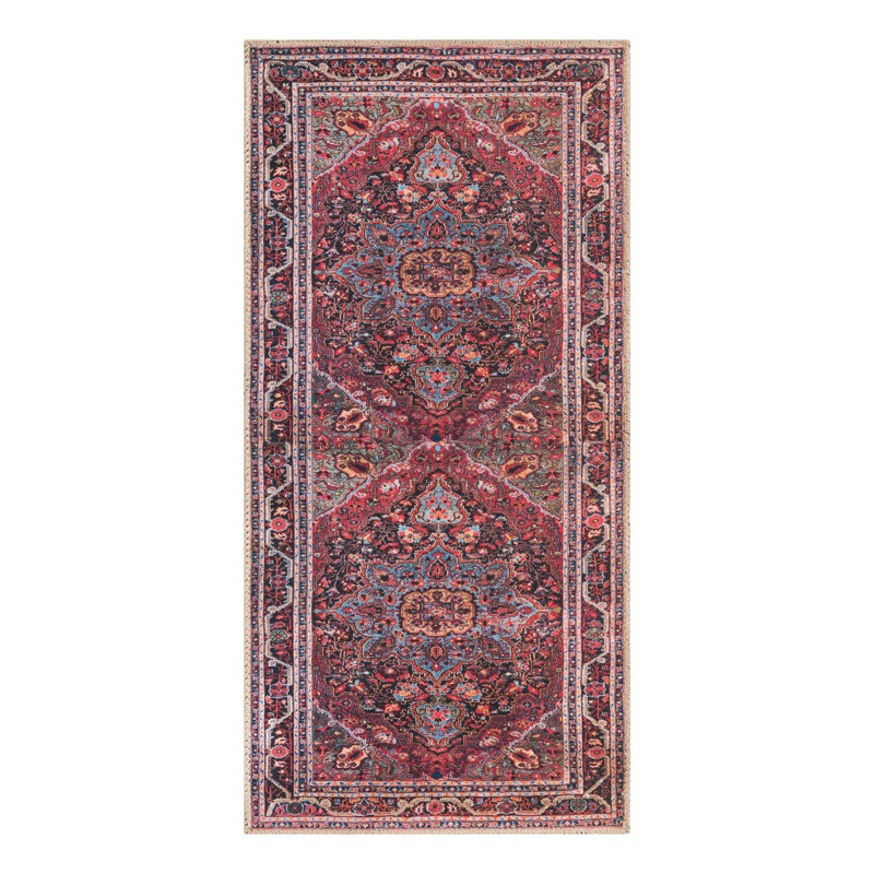 Gamero Chenille Geometric Indoor Rug, Runner 2' x 4'1"
