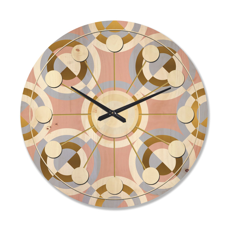 Solid Wood Wall Clock, Extra Large