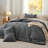 Best Seller Bedsure Cotton Fabric With Microfiber Inner Fill Comforter Set, 143TC-106246646-106246653