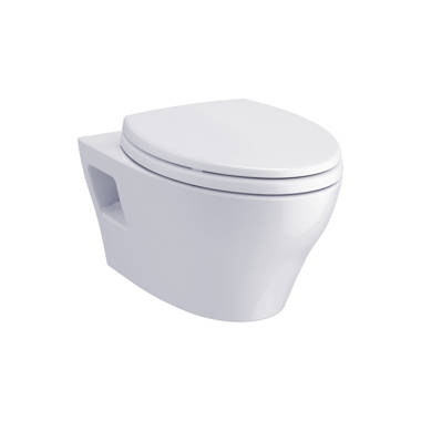 Belshire Wall Hung Elongated Toilet Bowl with Seat