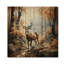 Jasper, cerf d'automne sur bois, impression sur bois-1766762568