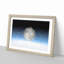 The Moon Above in Abstract - Picture Frame Graphic Art Print-55763534-55763537