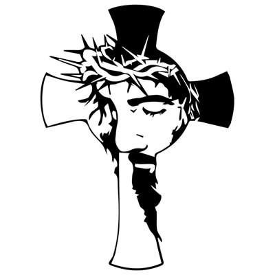 Religious & Spiritual Non-Wall Damaging Wall Decal
