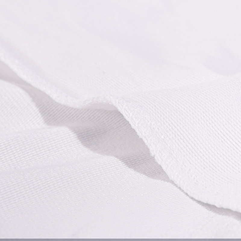 Taies d'oreiller en velours uni pour tout-petits, Blanc