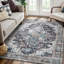 Tapis oriental vintage lavable à la machine-1025760958