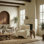 Fauteuil d'appoint en chenille Randal