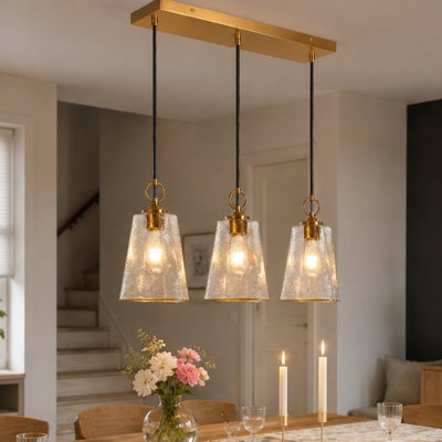 Coleridge 3 - Light Dimmable Kitchen Island Pendant