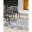 Tapis blanc et noir Aucun-1163620583