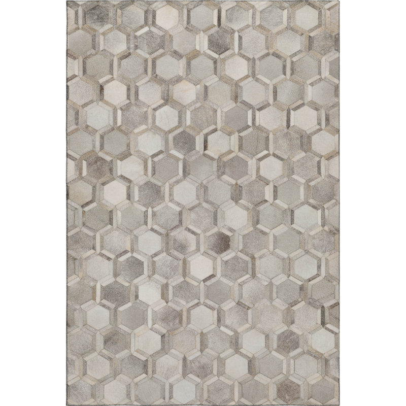 Premium Machine Washable Paytynn Gray Rug, Rectangle 9' x 12'