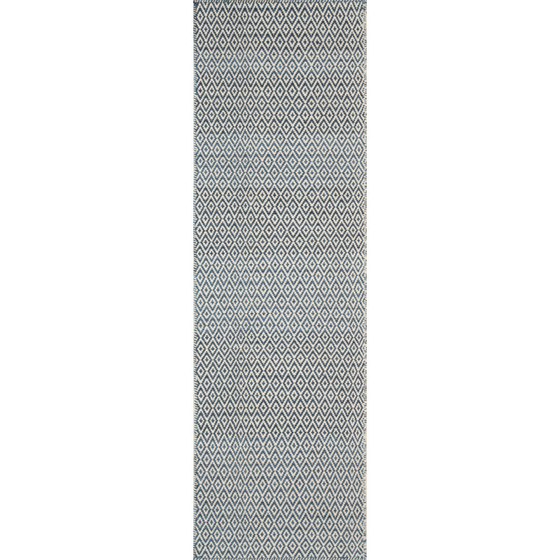 Sylvie Wool Geometric Indoor Rug, Runner 2'3" x 8'