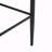 Barstools Set Of 2, Counter Height Upholstered Bar Stools With Back For Kitchen Island, Faux PU Leather Seating Black Iron Legs 260LBS Weight Capacity