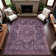 Premium Machine Washable Larock AMF1240 Medallion Rug