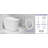 Breezebath Smart Toilet with Heated Seat , Bulit In Tank,Night Light, Automatic Flushing, Auto Open/Close Lid, Deodorizer, Antibacterial Glaze