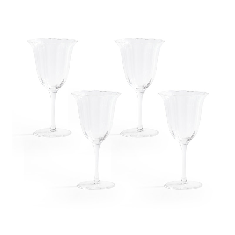 Verres à vin blancs Eckstein, ensemble de 4