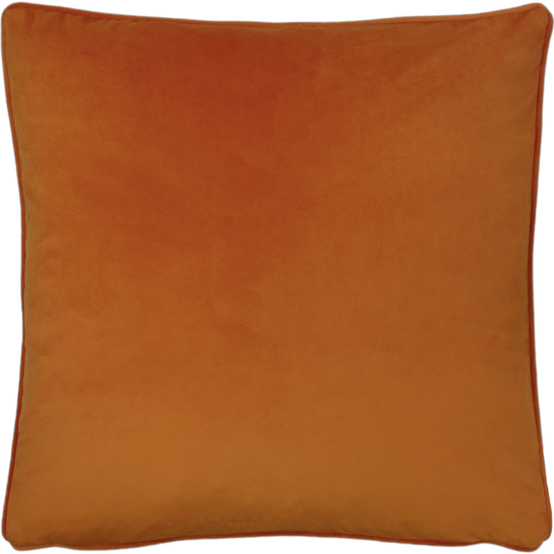 Opulence Square Cushion Cover, Tangerine